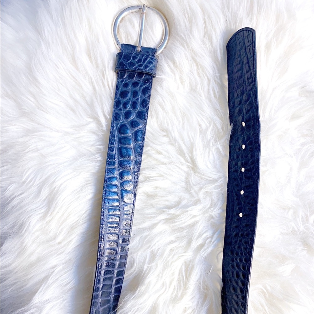 Landes vintage leather belt